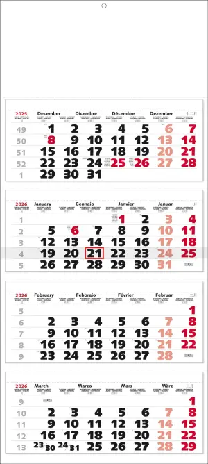 Quadrimestrale Mini Art. 78 senza interspazi tra i blocchi