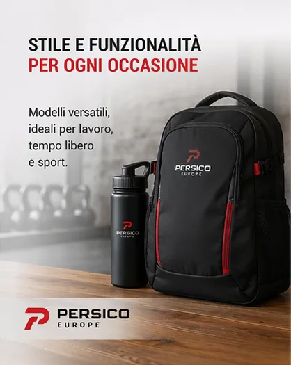 Dettaglio di zaino promozionale personalizzato